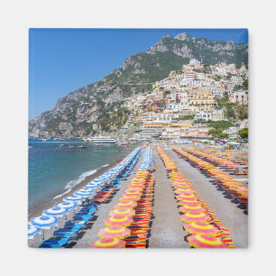 Positano Beach Amalfi Coast Italy Magnet