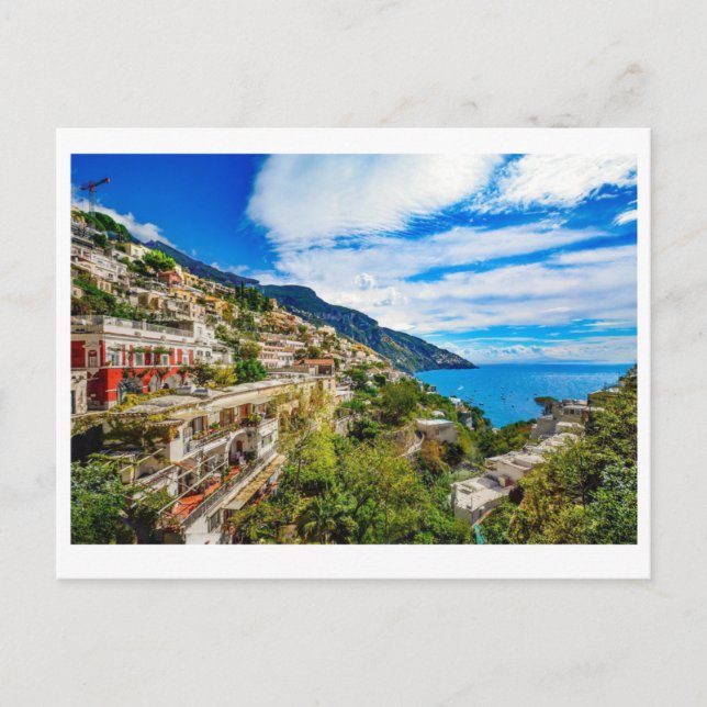 Positano Coast Invitation Postcard (Front)