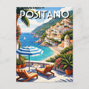 Positano Italy Postcard