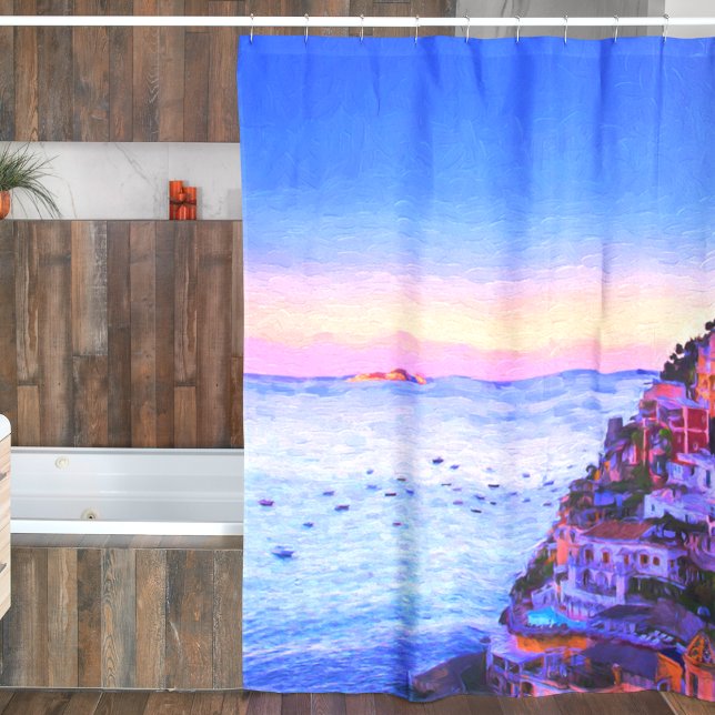 Positano, Italy Shower Curtain (Creator Uploaded)