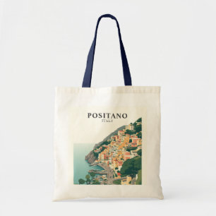 Positano, Italy Town Vintage  Tote Bag