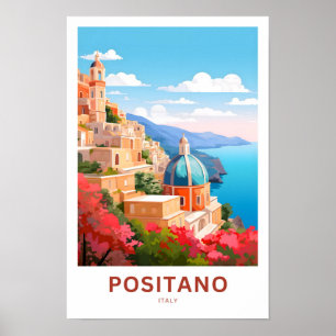 Positano Italy Travel Print