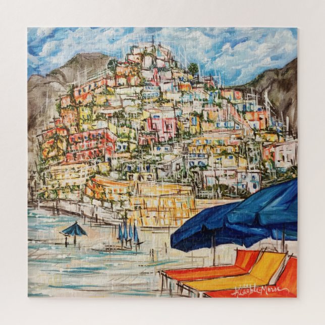 Positano Jigsaw Puzzle (Vertical)