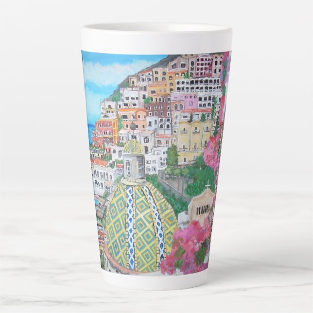 Positano, Latte Mug (Front)