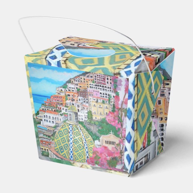 Positano - Take Out Favour Box (Back Side)