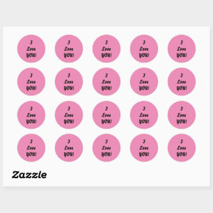 Positive Affirmation Classic Round Sticker