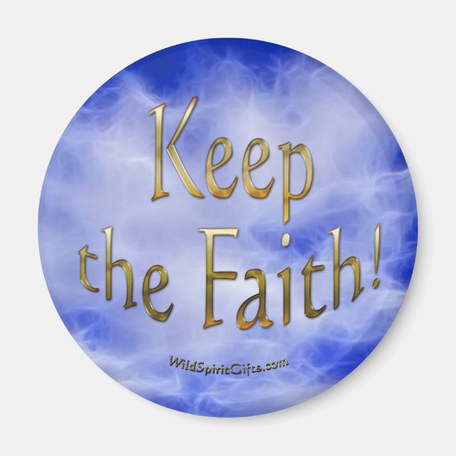 Positive Affirmation & Faith Magnet (Front)