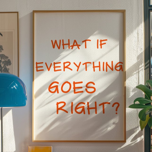Positive Affirmation Wall Art | Motivational Quote (Creator Uploaded)