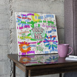 Positive Affirmations Color Yourself Wall Art<br><div class="desc">Beautiful Affirmation Wall Art to Color and Display. "I am"  affirmations to help with self-esteem and mental health. Know that every word on this canvas is you. Color the words,  Remember the words and know that you are the words. You are important and matter self coloring wall art</div>