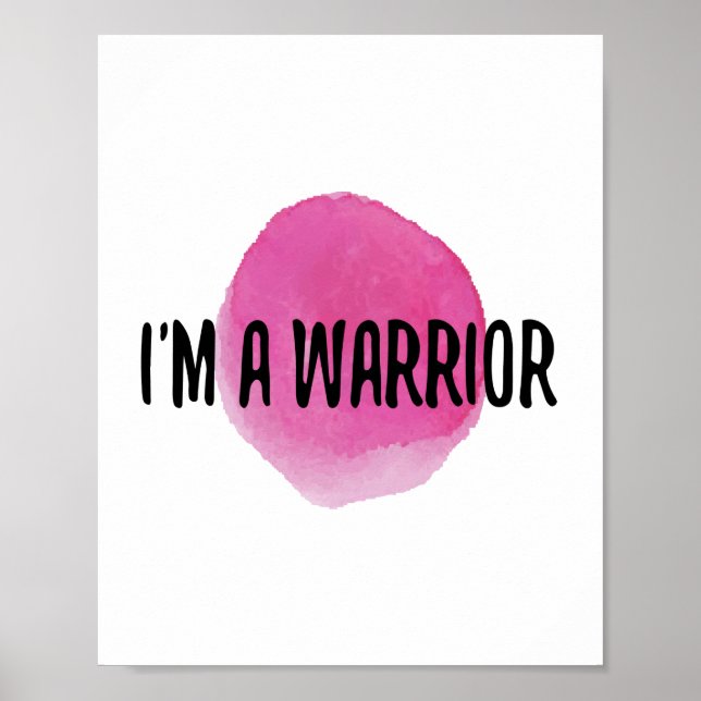 positive affirmations for self love poster (Front)