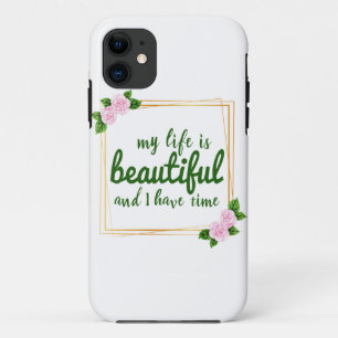 positive affirmations for work and life acceptance Case-Mate iPhone case