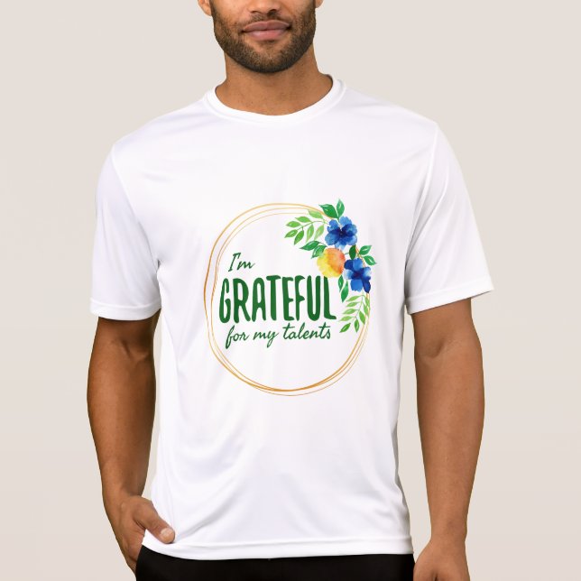 positive affirmations for work T-Shirt (Front)