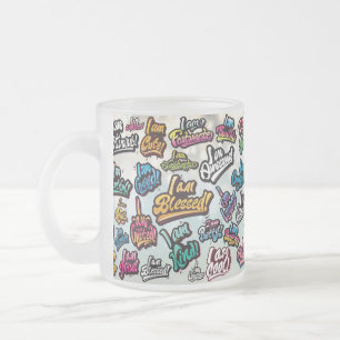 Positive Affirmations Frosty Mug