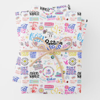 Positive Affirmations Wrapping Paper