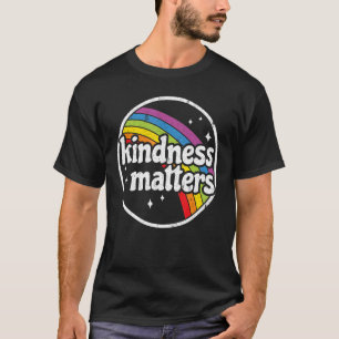 Positive Anti Bullying Rainbow Sped Teacher Kindne T-Shirt