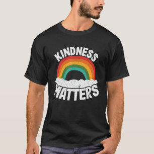 Positive Anti Bullying Rainbow Sped Teacher Kindne T-Shirt