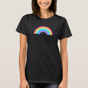 Positive Anti Bullying Rainbow Sped Teacher Kindne T-Shirt