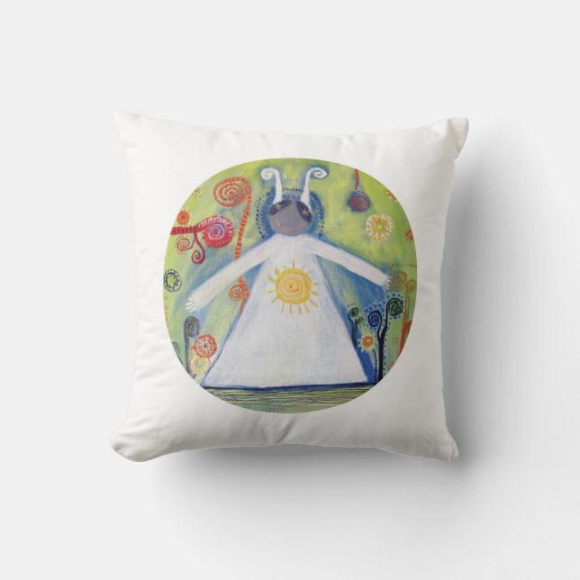 Positive Art  Pillow 20" x 20" (Front)