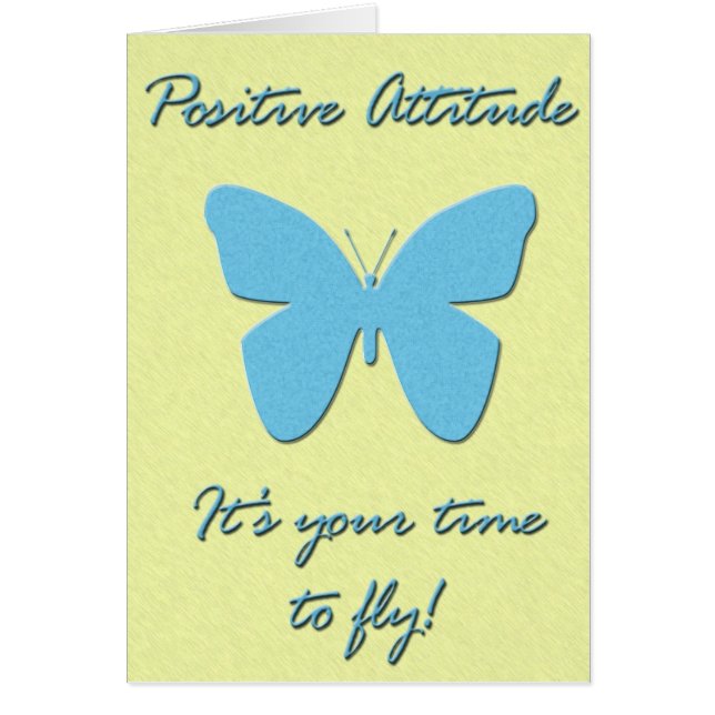 Positive Attitude Butterfly (Front)