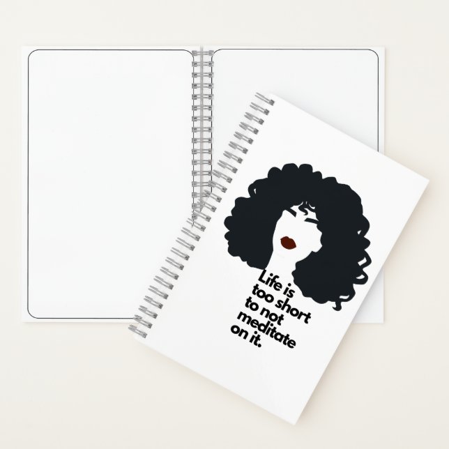 Positive Attitude Daily Sketchbook Notebook (Inside)