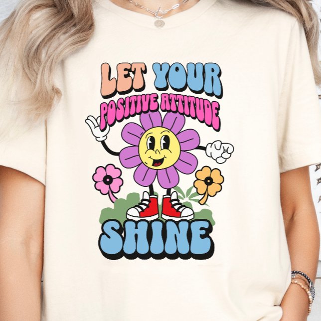 Positive Attitude Motivational Inspirational T-Shirt (Creator Uploaded)