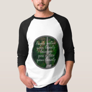 positive attitude motivational vibes affirmations T-Shirt