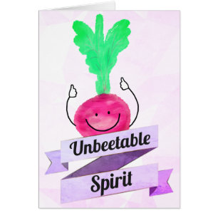 Positive Beet Pun - Unbeetable Spirit