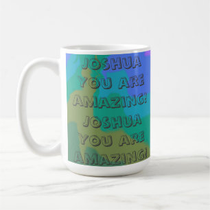 Positive Encouraging Arty Vibe Colourful Coffee Mug