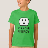 Positive Energy funny green wall plug socket kid's