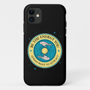 Positive energy motivation message Case-Mate iPhone case