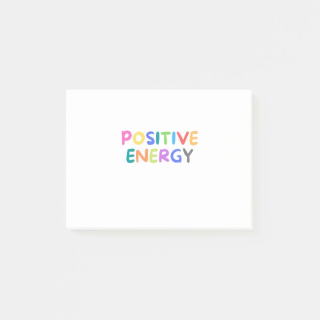 POSITIVE ENERGY POST-IT NOTES (Front)