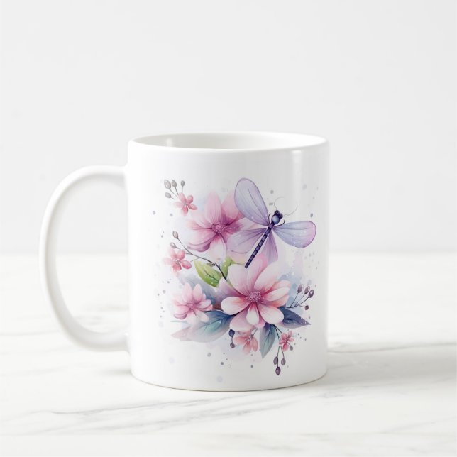 Positive flowers your efforts matter coffee mug (Left)