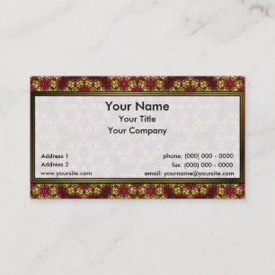 Positive Golden Lattice Sm Any Colour Business Card