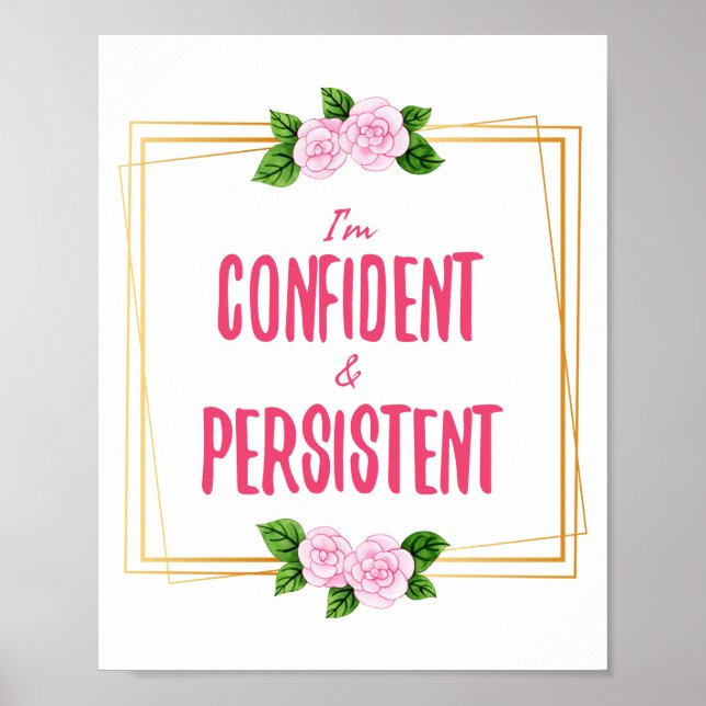 positive good vibes quotes for success poster (Front)