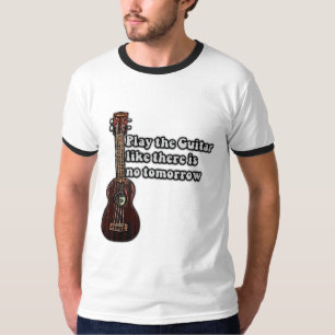 positive guitar quote for guitar lovers T-Shirt