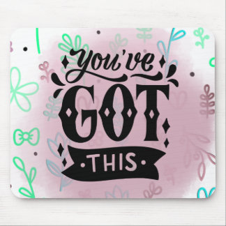Positive inspiration mouse pad