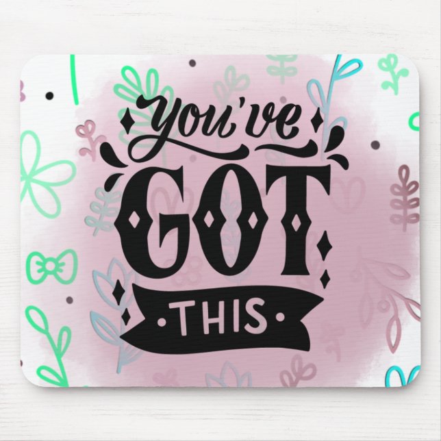 Positive inspiration mouse pad (Front)