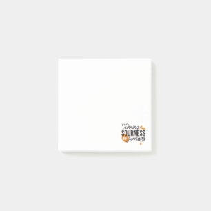 Positive Life Message – Turning Sour to Sweet Post-it Notes