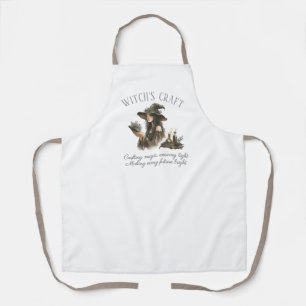 Positive Magic Spell Cottagecore Witch Apron