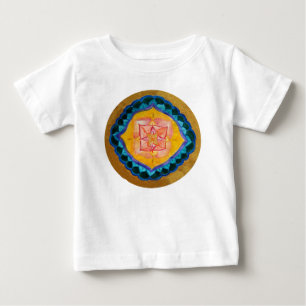 Positive Mandala Baby Fine Jersey T-Shirt, White T-Shirt