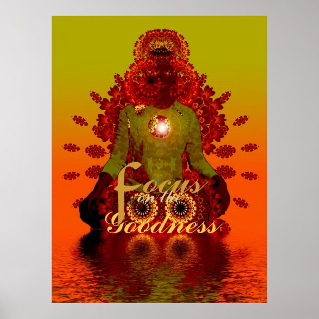 Positive Meditations Poster (Front)