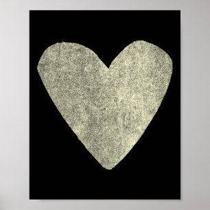 Positive Mental Health Awareness Colourful Heart C Poster