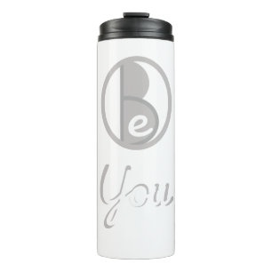 Positive, motivational, clean design thermal tumb tumbler