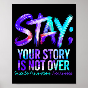 Positive Motivational Support Prevention Awareness Poster