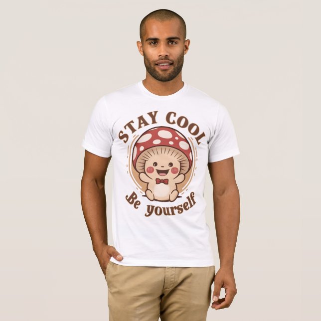 Positive Mushroom T-Shirt (Front Full)