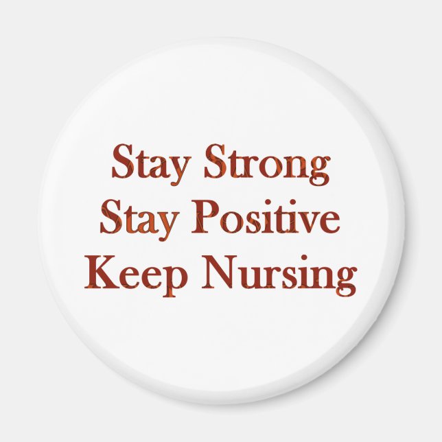 Positive Nurse Magnet (Front)