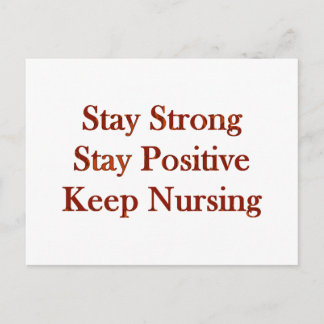 Positive Nurse Postcard