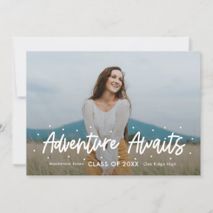 Positive Outlook Editable Colour Graduation Invitation