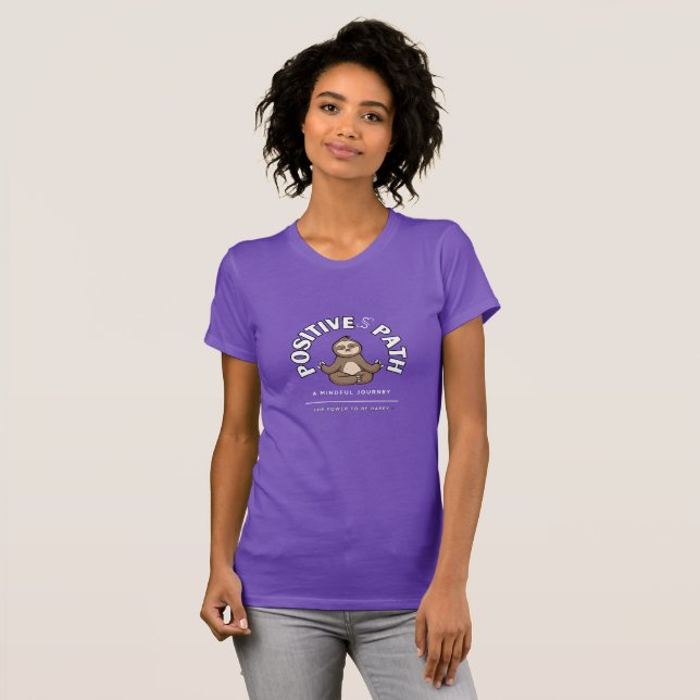 POSITIVE PATH SLOTH SHIRT (Front Full)