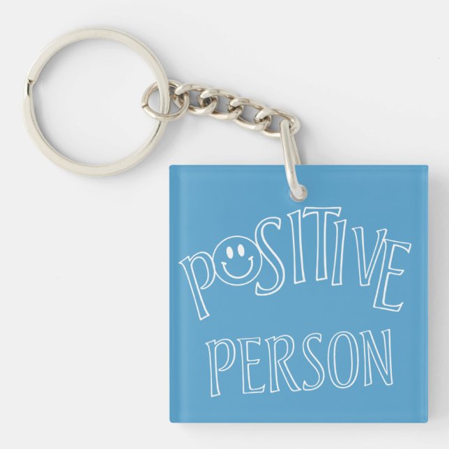 Positive Person Key Ring (Front)